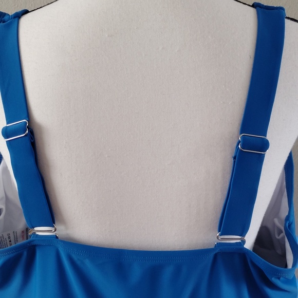 Aleumdr Plus Size Tummy Control Swimsuit, Swimdress - NWT - Picture 6 of 13